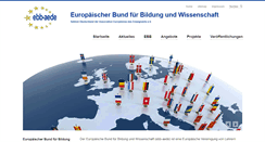 Desktop Screenshot of ebb-aede.eu
